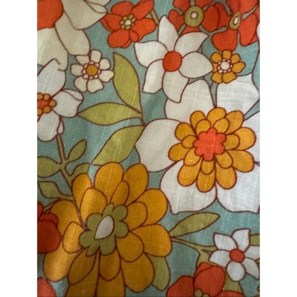 Lacey Lane girls 4 year skirt suspenders floral retro summer pull on 100% cotto - Picture 3 of 8